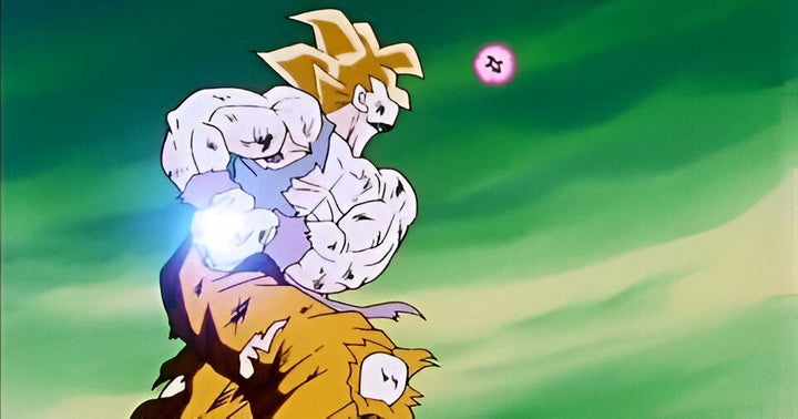 Lampe Son Goku Super Saiyan Attaque Kamehameha DBZ