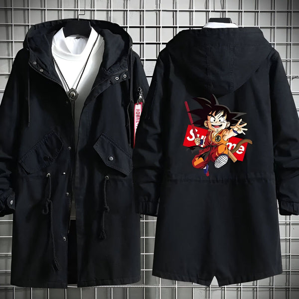 Manteau à capuche Goku Dragon Ball Z - Design urbain stylé