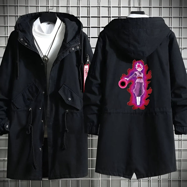Manteau Dragon Ball Goku Rosé Style Guerrier Saiyan