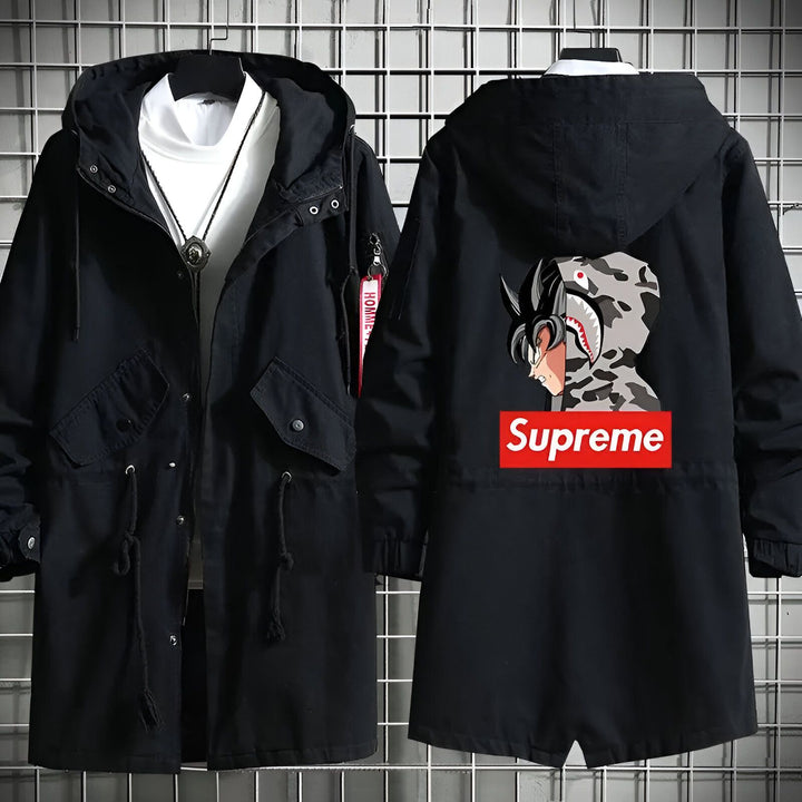 Manteau Dragon Ball Goku x Supreme Style Urbain