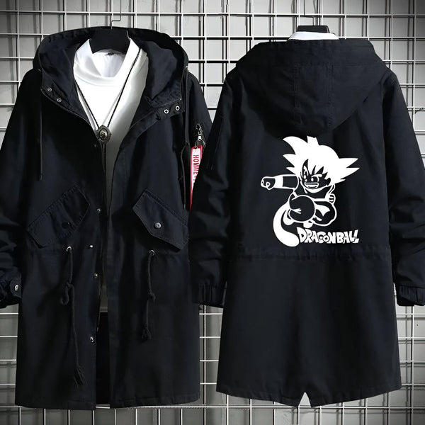 Manteau Inspiré Dragon Ball Z Goku Jeune Guerrier