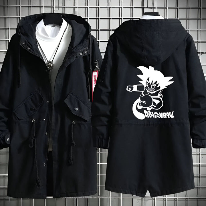 Manteau Inspiré Dragon Ball Z Goku Jeune Guerrier