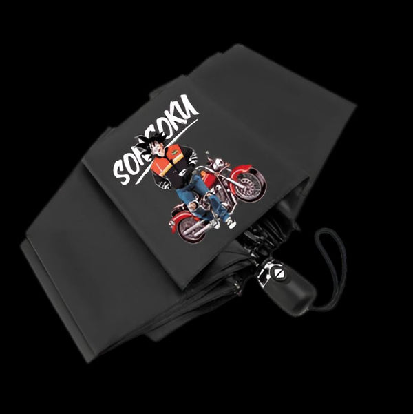 Parapluie Dragon Ball Z Goku Motard pour Aventure