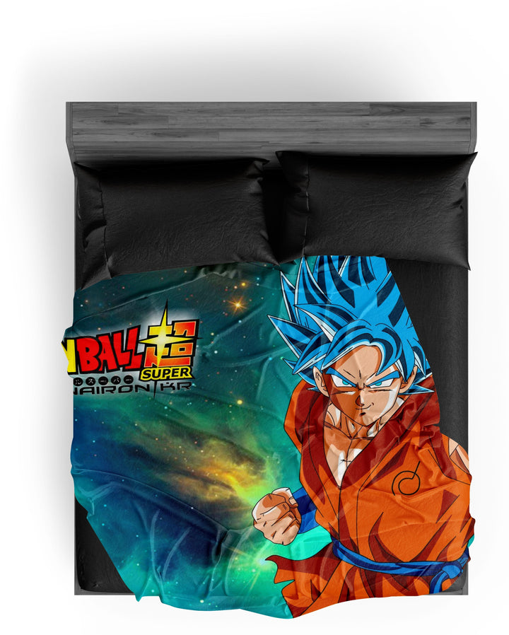 Plaid Dragon Ball Super Son Goku Super Saiyan Blue