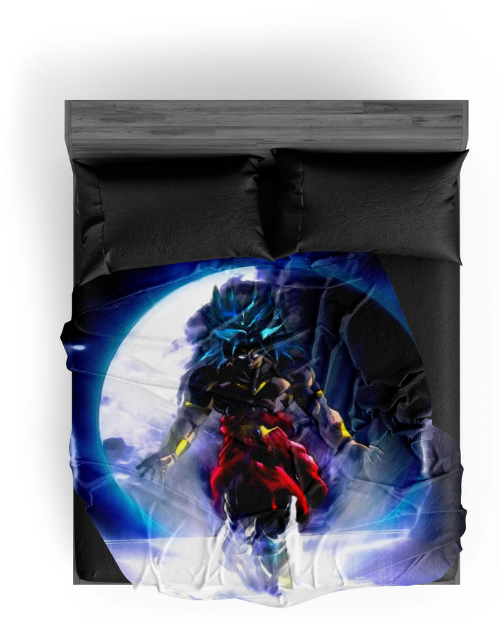 Plaid Dragon Ball Z Broly - Polyester Doux