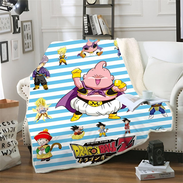 Plaid Dragon Ball Z Saga Buu Confort et Héros