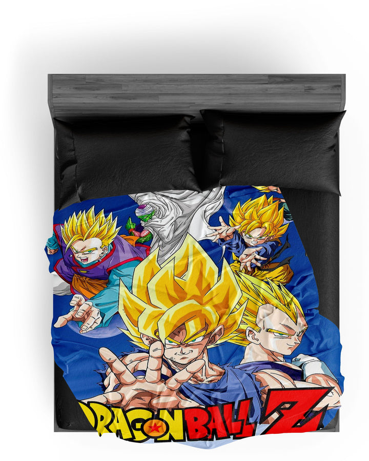 Plaid Dragon Ball Z Z Team Goku Vegeta Super Saiyan