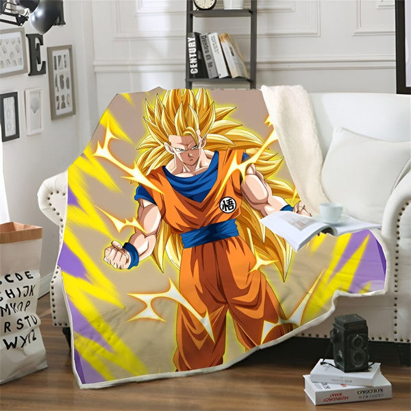 Plaid Goku Super Saiyan 3 DBZ douillet