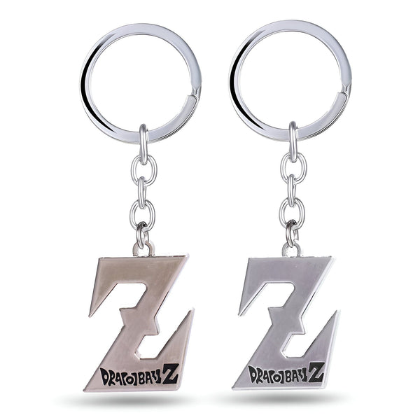 Porte - clés Dragon Ball Z Symbole Z Argent et Or