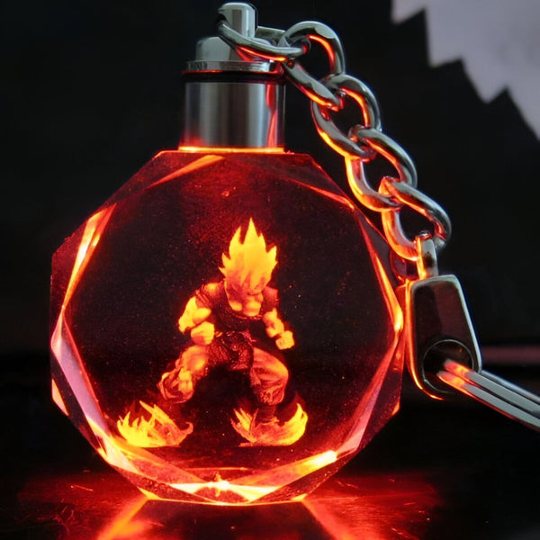 Porte - clés Goku Super Saiyan Cristal Dragon Ball Z