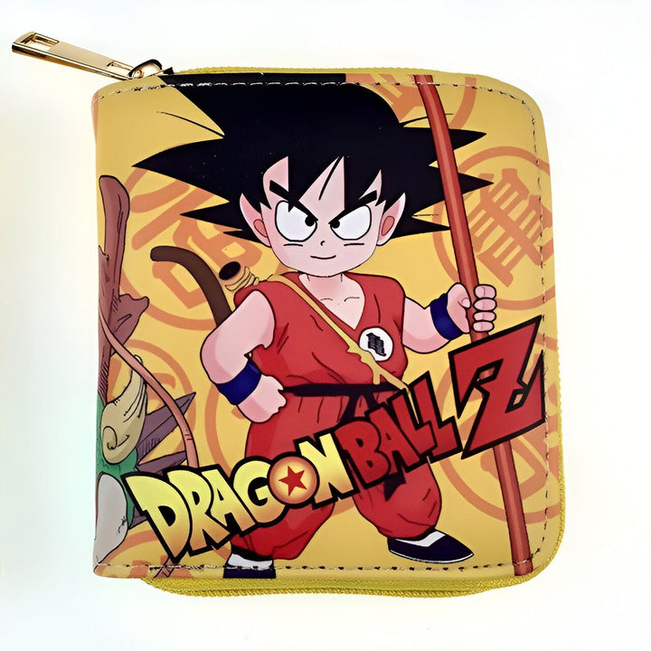 Portefeuille Compact Thème Dragon Ball Z Jeune Goku
