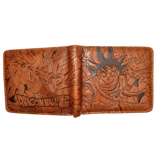 Portefeuille Dragon Ball Z Goku Vegeta Saiyan Puissance