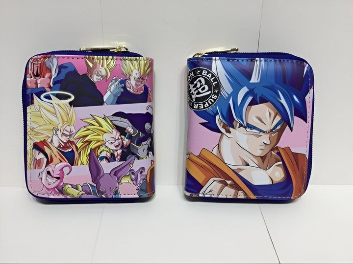 Portefeuille Dragon Ball Z Super Saiyan en cuir végan