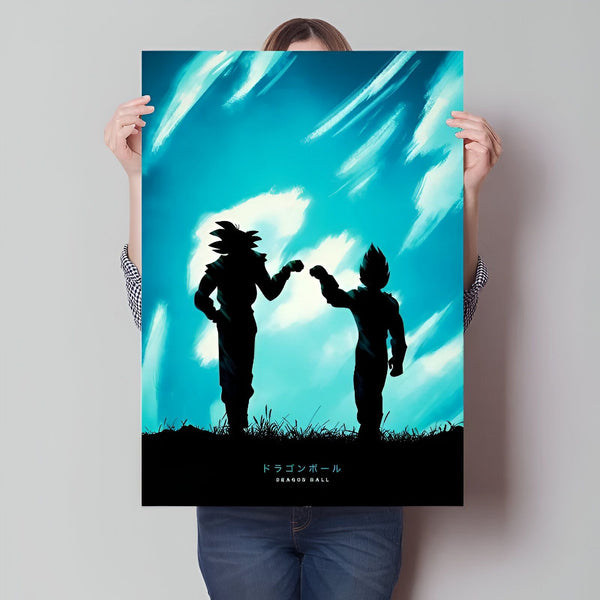 Poster Dragon Ball Z Respect Goku Vegeta
