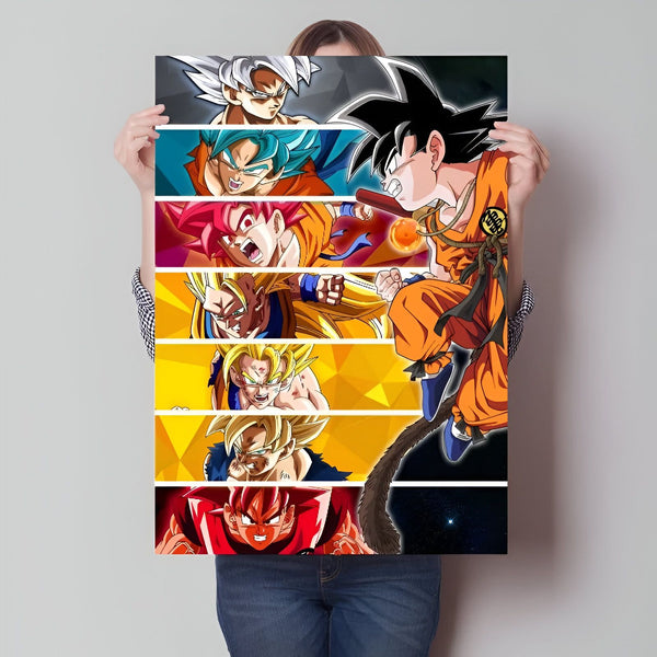 Poster Dragon Ball Z Sangoku - Chemin vers la Puissance