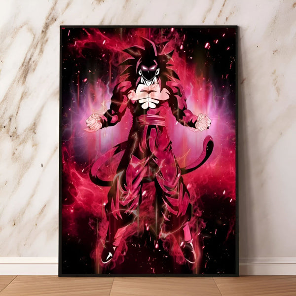 Poster Dragon Ball Z Son Goku Super Saiyan 4
