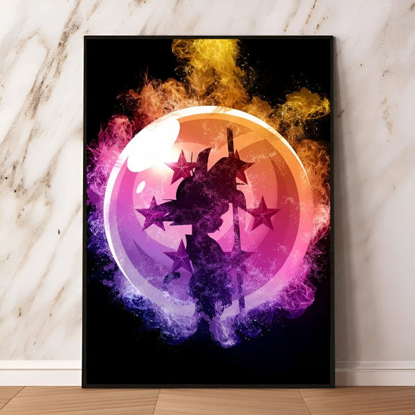 Poster Goku Enfant DBZ Boule de Cristal Légendaire