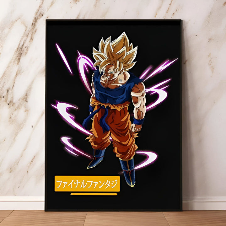 Poster Son Goku Super Saiyan Remarquable