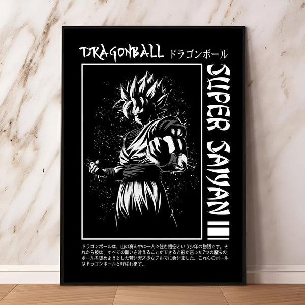 Poster Son Goku Super Saiyan - Univers Dragon Ball Z