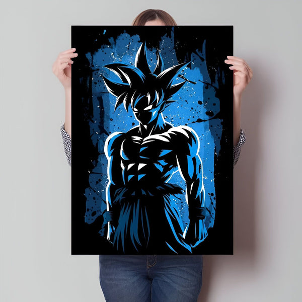 Poster Son Goku Ultra Instinct Saga Dragon Ball