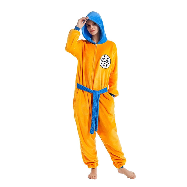 Pyjama Dragon Ball Kanji Goku pour un Confort Saiyan
