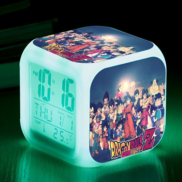 Réveil Dragon Ball Z Thème Saiyan Lumineux