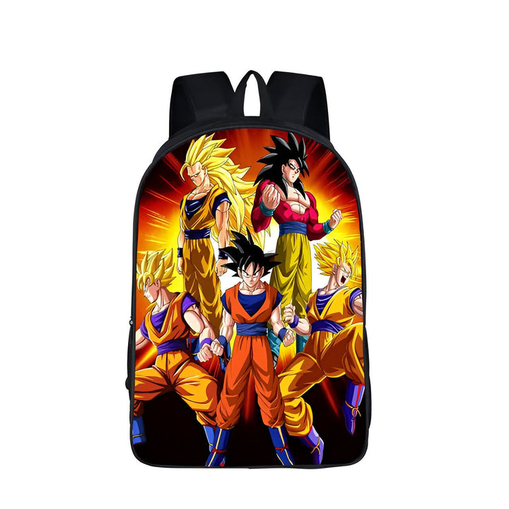 Sac à Dos Dragon Ball Goku Transformations Puissance