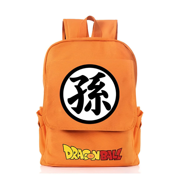 Sac à Dos Dragon Ball Kanji Son Orange