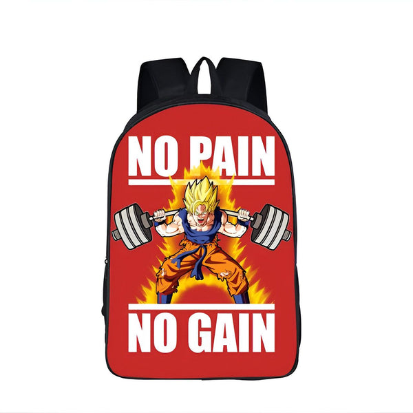 Sac à Dos Goku "No Pain No Gain" DBZ