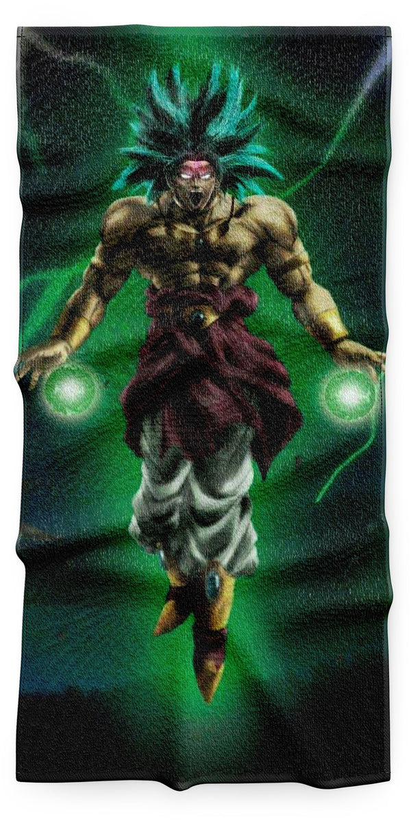 Serviette Broly Saiyan Légendaire Dragon Ball Z