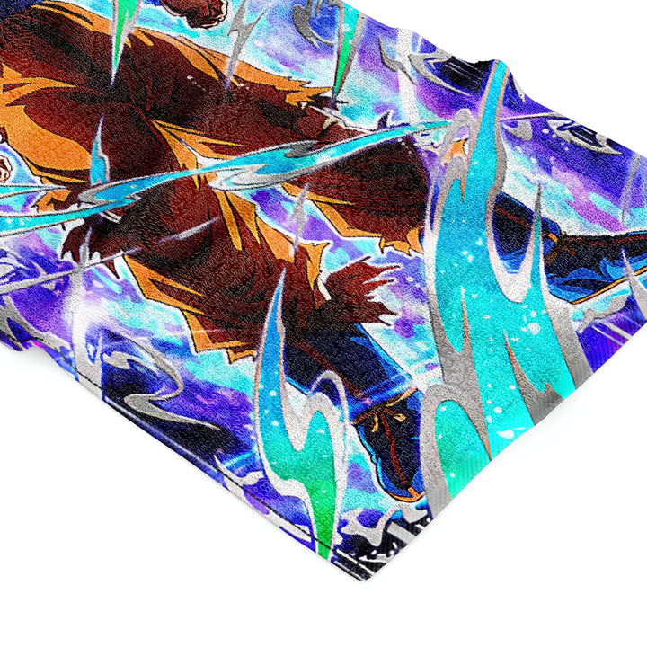 Serviette Dragon Ball Aura Saiyan Légendaire