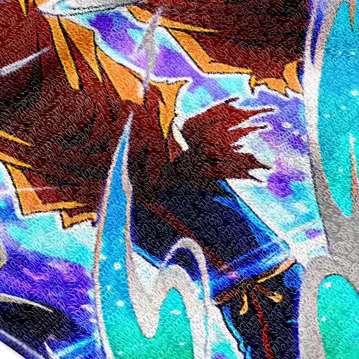 Serviette Dragon Ball Aura Saiyan Légendaire