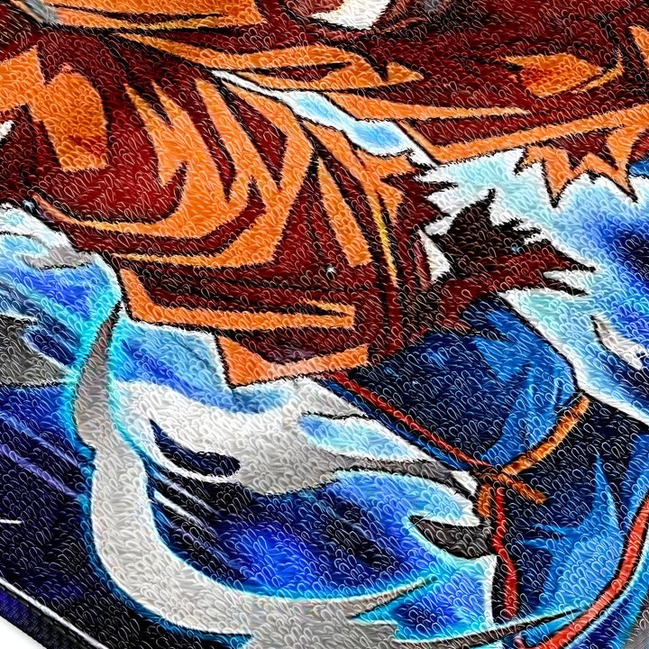 Serviette Dragon Ball Goku Ultra Instinct