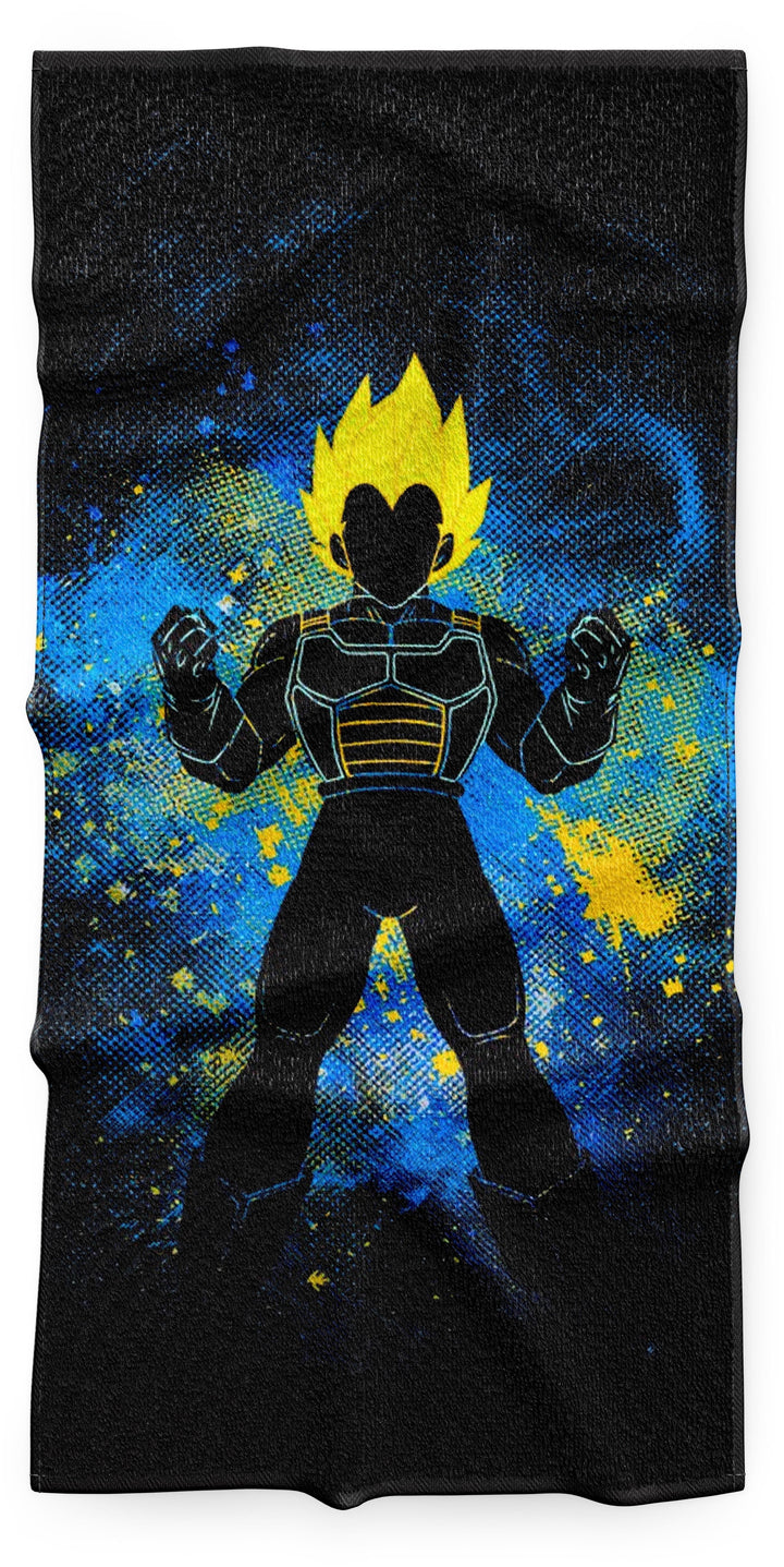 Serviette Dragon Ball Vegeta Super Saiyan