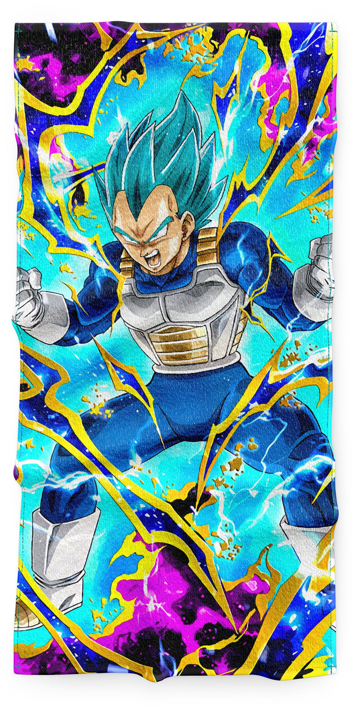 Serviette Dragon Ball Vegeta Super Saiyan Blue