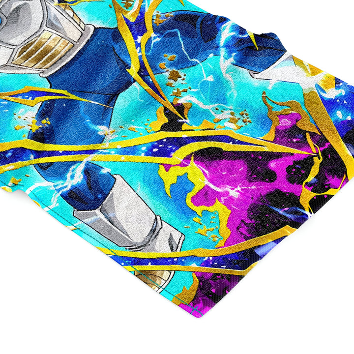 Serviette Dragon Ball Vegeta Super Saiyan Blue