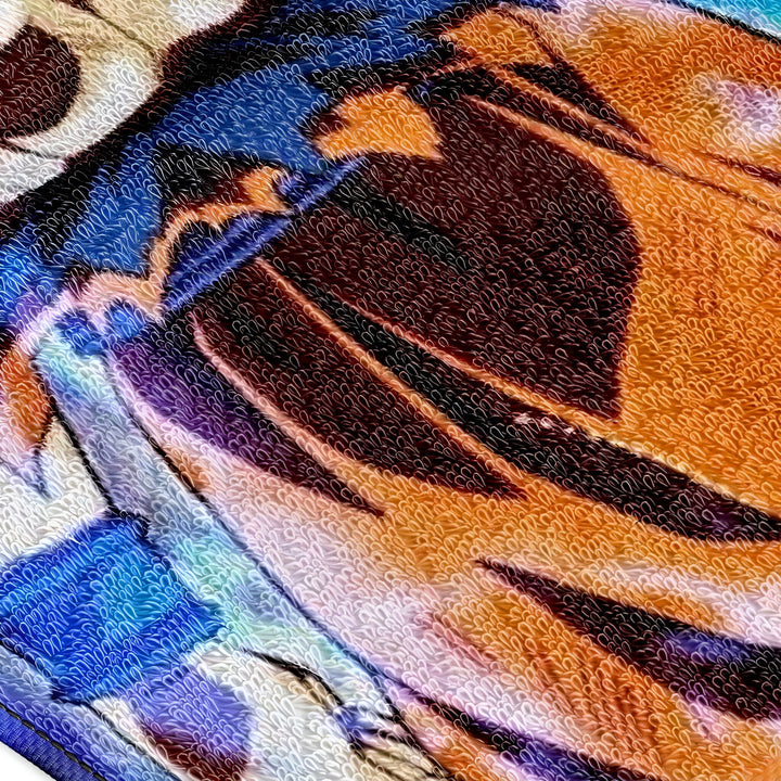 Serviette Goku Ultra Instinct Dragon Ball Z