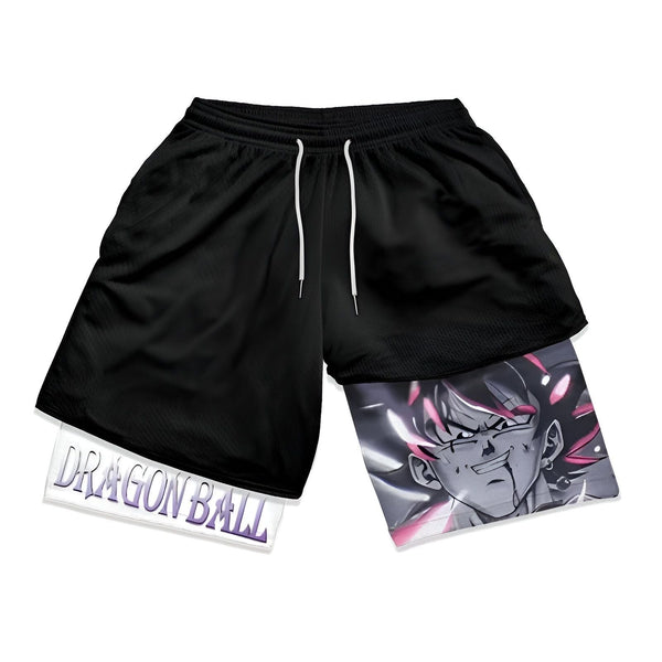 Short Dragon Ball Goku Black Entraînement