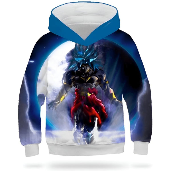 Sweat Enfant Broly Super Saiyan Blue Dragon Ball