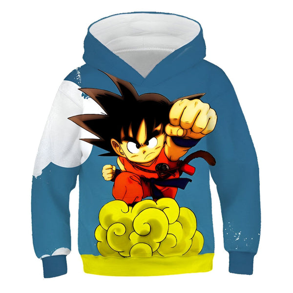 Sweat Enfant Goku Petit Nuage Dragon Ball Z