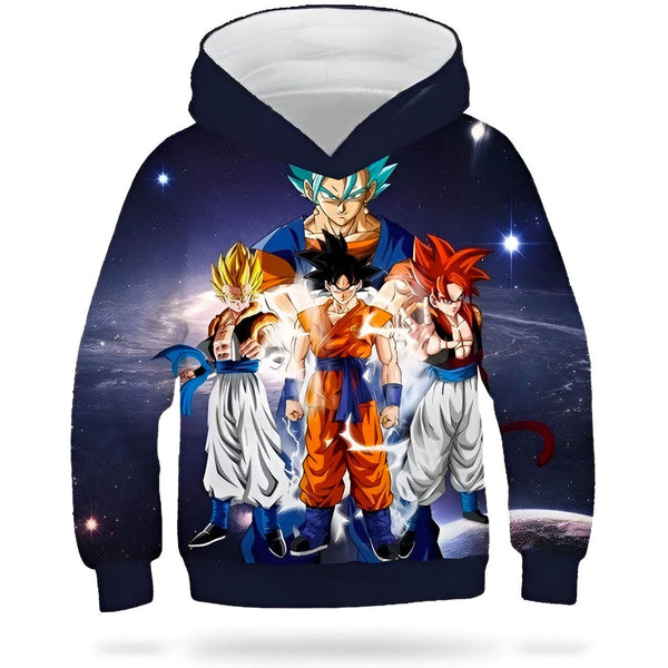 Sweat Enfant Goku Transformations Collection DBZ