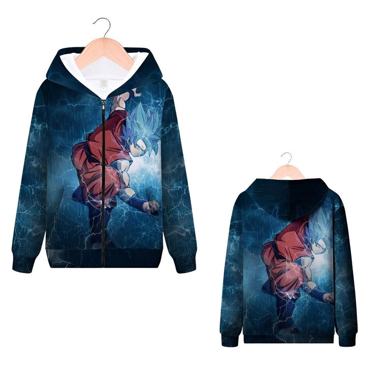 Sweat Zip DBZ Goku Super Saiyan Blue