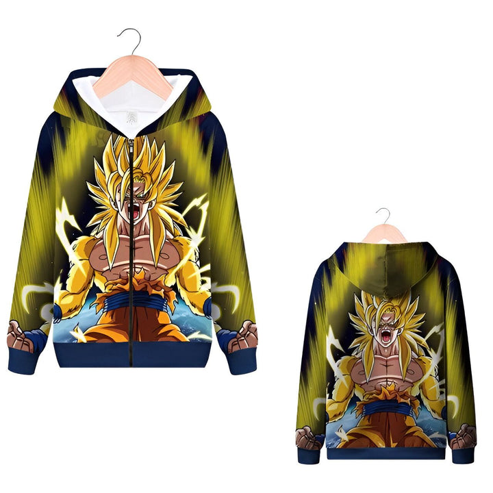 Sweat Zip Goku SSJ4 Fanart Dragon Ball Z