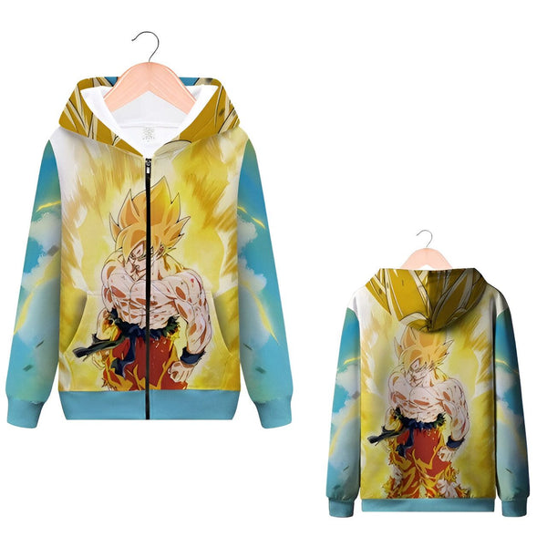 Sweat Zip Goku Super Saiyan 2 Collection DBZ