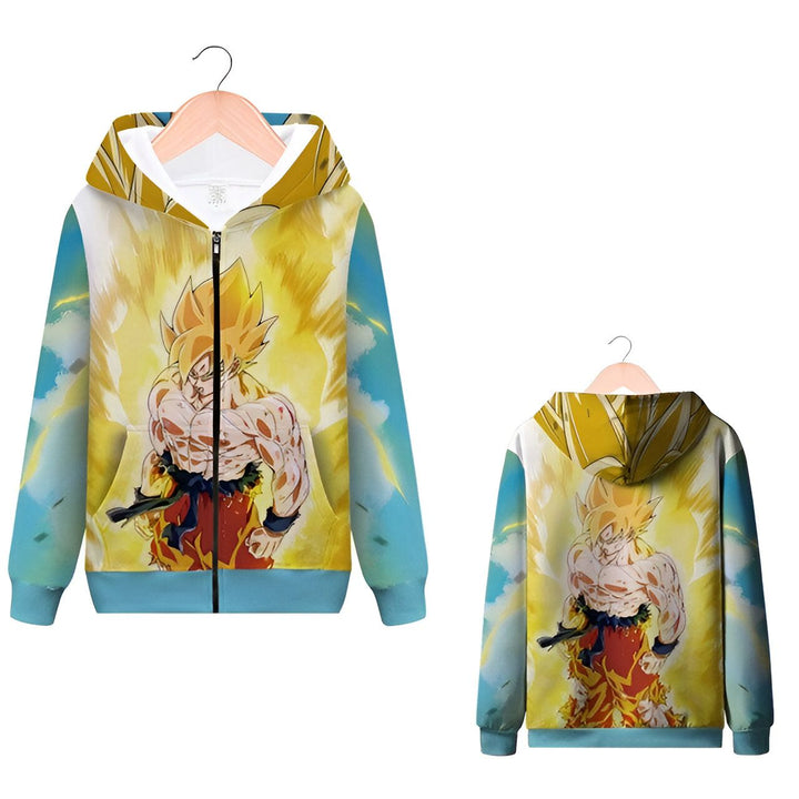 Sweat Zip Goku Super Saiyan 2 Collection DBZ