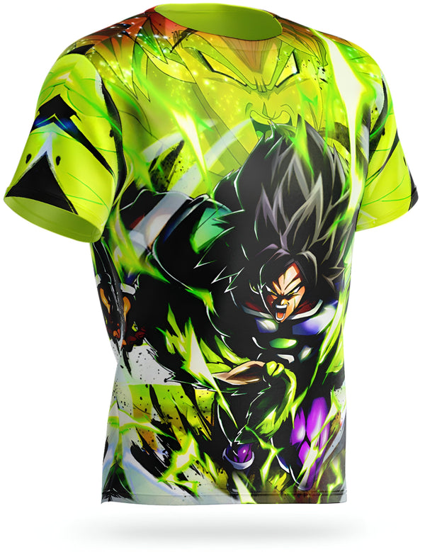 T - Shirt Broly Saiyan Légendaire Dragon Ball Z