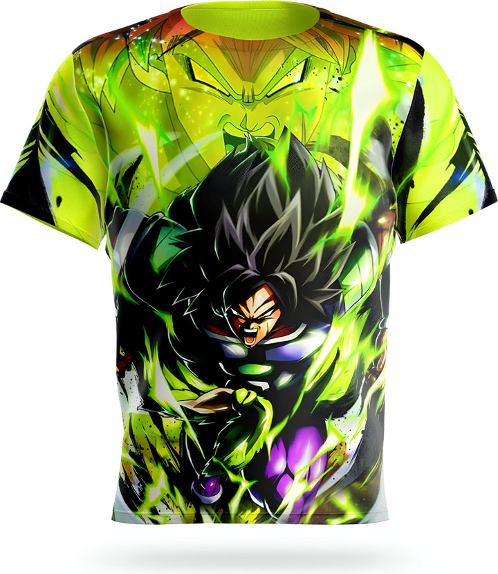 T - Shirt Broly Saiyan Légendaire Dragon Ball Z