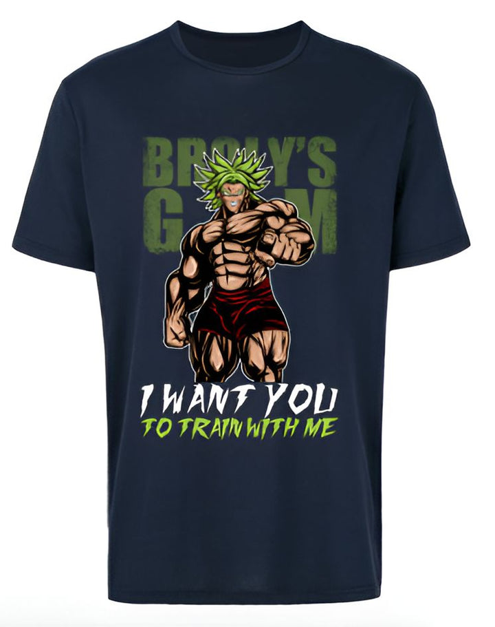 T - Shirt Compression Broly Gym Style Dragon Ball