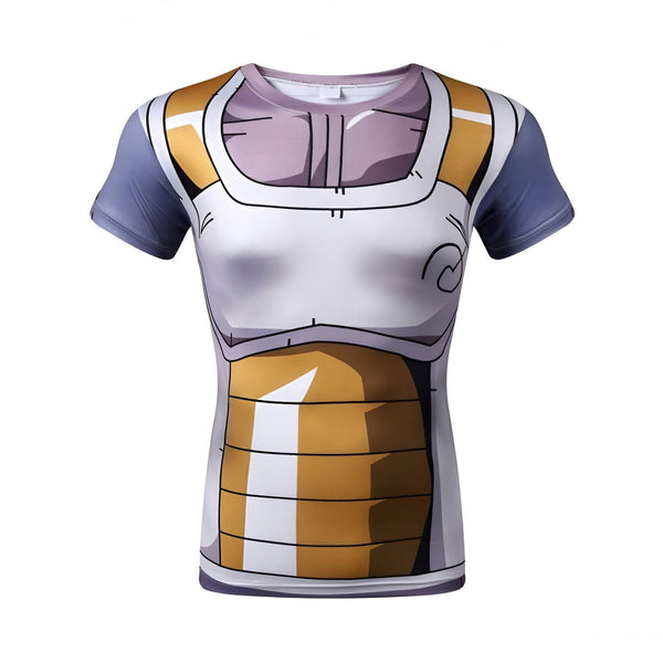 T - Shirt Compression DBZ Super Saiyan