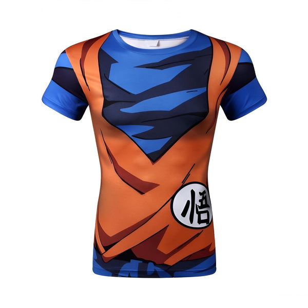 T - Shirt Compression Goku Dragon Ball Z Fan